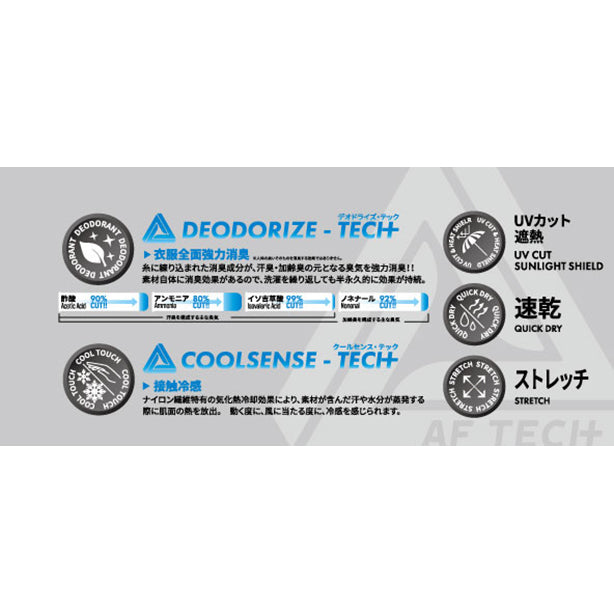 ALPHAFORCE 23S002 冷感＆全面消臭長袖ハイネックコンプレッション