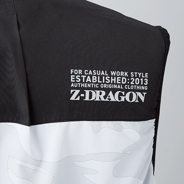 Z-DRAGON　ミリタリーテイストフード付き空調服™ベスト【フルセット】