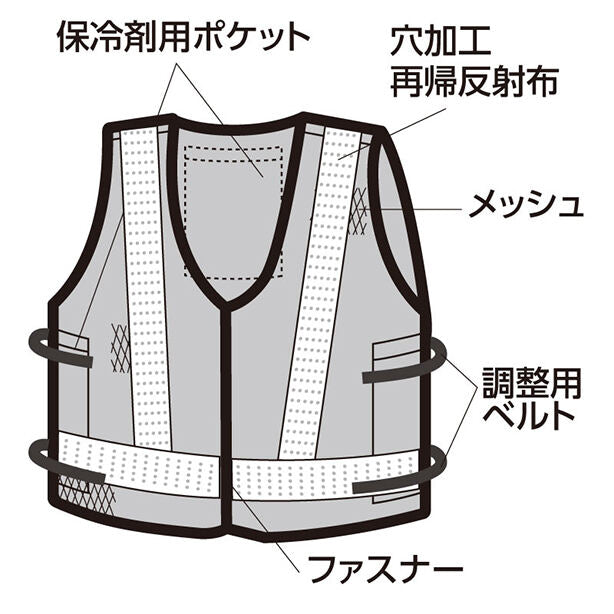 セフティクールベスト UNT-HO-888(オプション表示用)絵型