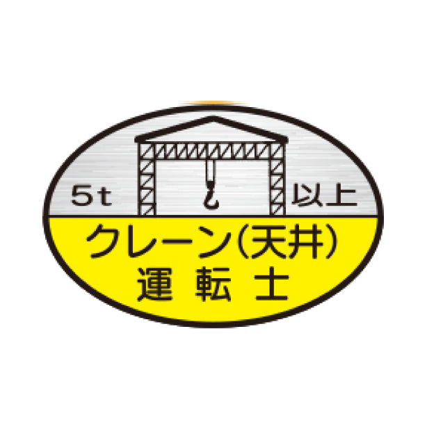 クレーン（天井）運転士5t以上 TK-反射